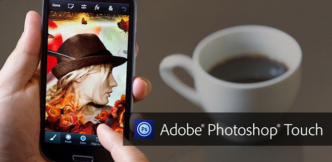 Photoshop Touch for phone - фотошоп для Android смартфона Photoshop Touch for phone - фотошоп для Android смартфона