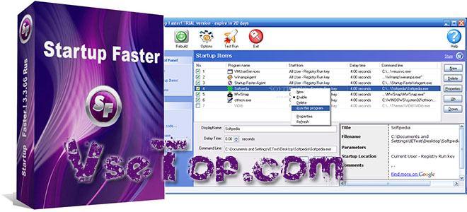 Startup Faster! – оптимизация и настройка автозагрузки Startup Faster! – оптимизация и настройка автозагрузки