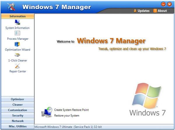 Windows 7 Manager ключ – программа для оптимизации Windows 7 Windows 7 Manager ключ – программа для оптимизации Windows 7