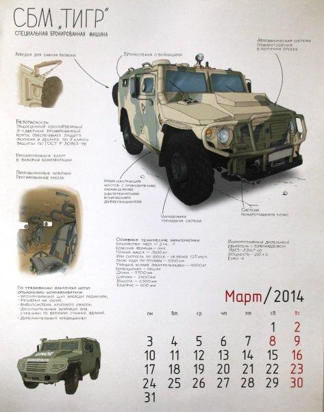 Военная техника России – календарь ВПК на 2014 год
