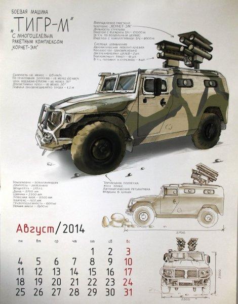 Военная техника России – календарь ВПК на 2014 год