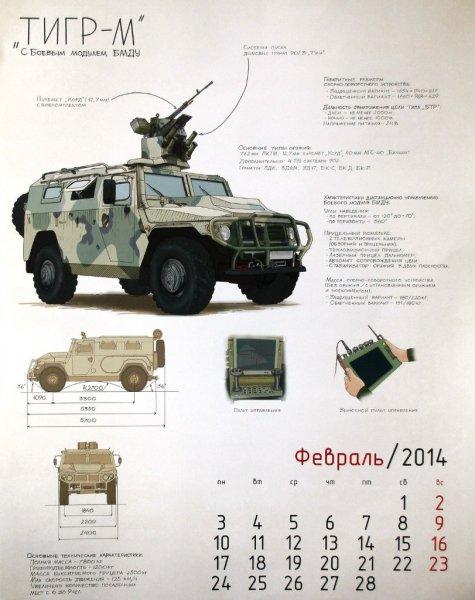 Военная техника России – календарь ВПК на 2014 год