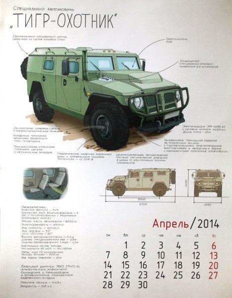 Военная техника России – календарь ВПК на 2014 год