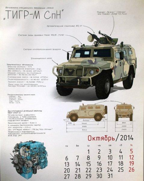 Военная техника России – календарь ВПК на 2014 год