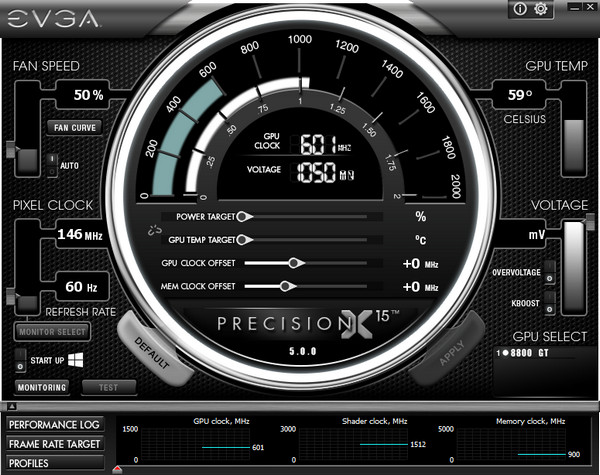 Программа для разгона видеокарты от NVIDIA - EVGA Precision X Программа для разгона видеокарты от NVIDIA - EVGA Precision X