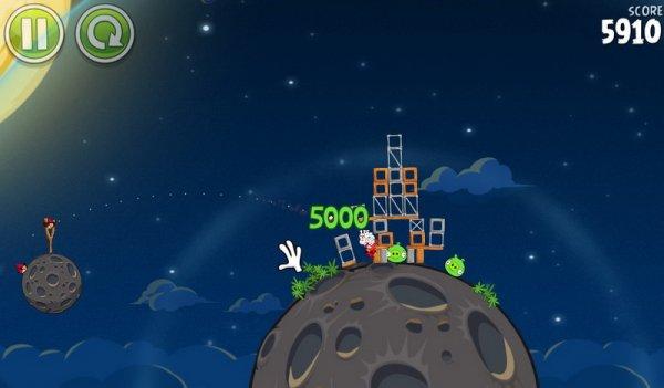Скачать Angry Birds Space на компьютер