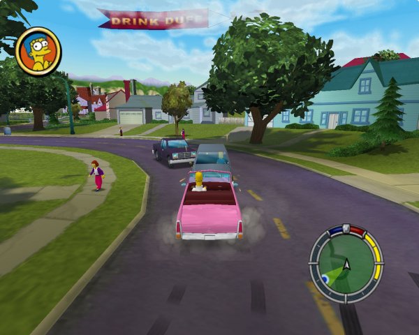 Симпсоны: Бей и беги / The Simpsons Hit and Run (2003) PC - торрент