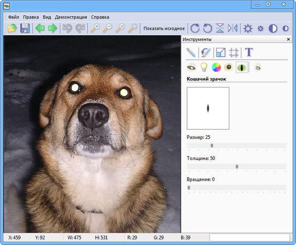 Pet Eye Fix Guide – удалить эффект засвеченных глаз Pet Eye Fix Guide – удалить эффект засвеченных глаз