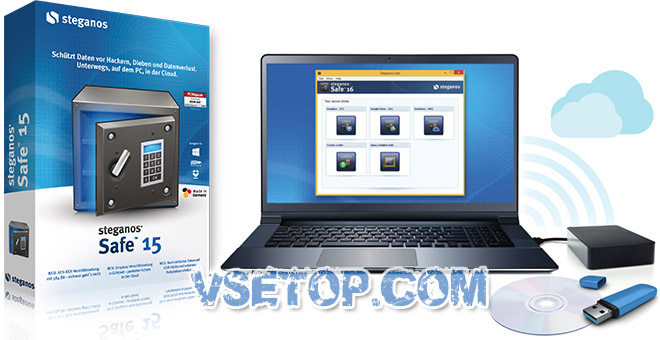 Steganos Safe + ключ – защита данных Steganos Safe + ключ – защита данных