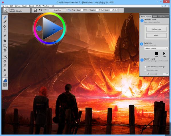 Corel Painter Essentials 5 - программа для рисования Corel Painter Essentials 5 - программа для рисования
