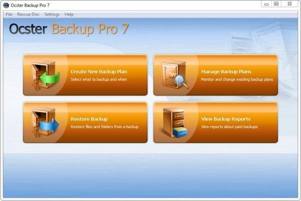 Ocster Backup Pro 7.28 Final – автоматическое создание резервной копии