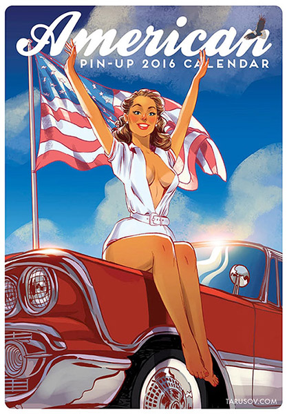 Pin-Up календарь на 2016 год