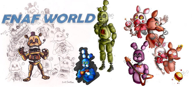 FNaF World v1.24 Update 2 - полная версия FNaF World v1.24 Update 2 - полная версия