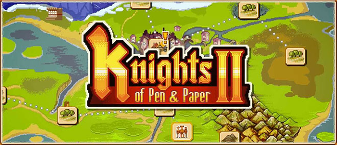 Knights of Pen and Paper 2: Here Be Dragons – полная версия на русском Knights of Pen and Paper 2: Here Be Dragons – полная версия на русском
