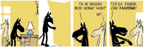 Конь Гораций, который почти такой же странный как люди