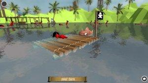 Stupid Raft Battle Simulator - игра на стадии разработки