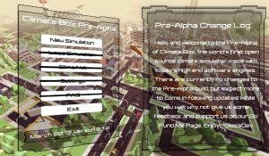 Climate Box Pre-Alpha v0.0.4 - игра на стадии разработки