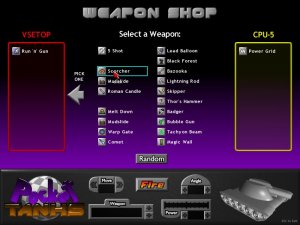 Pocket Tanks v1.6 + 25 Packs (295 weapons) - полная версия