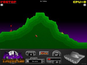 Pocket Tanks v1.6 + 25 Packs (295 weapons) - полная версия