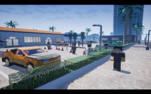 Block Warriors: "Open World" Game v1.2 - игра на стадии разработки