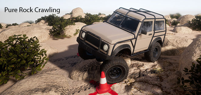 Pure Rock Crawling v1.0 игра на стадии разработки